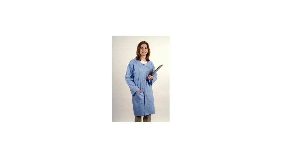 Chemland-Lakeland Labcoat 2PCKT Frmat Blu 2X30CS 07101B-2X