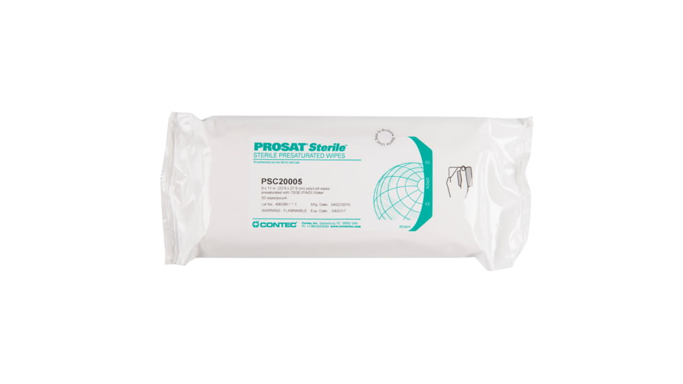 Contec Wipe Presat St 70% Ipa CS1400 PSC20005