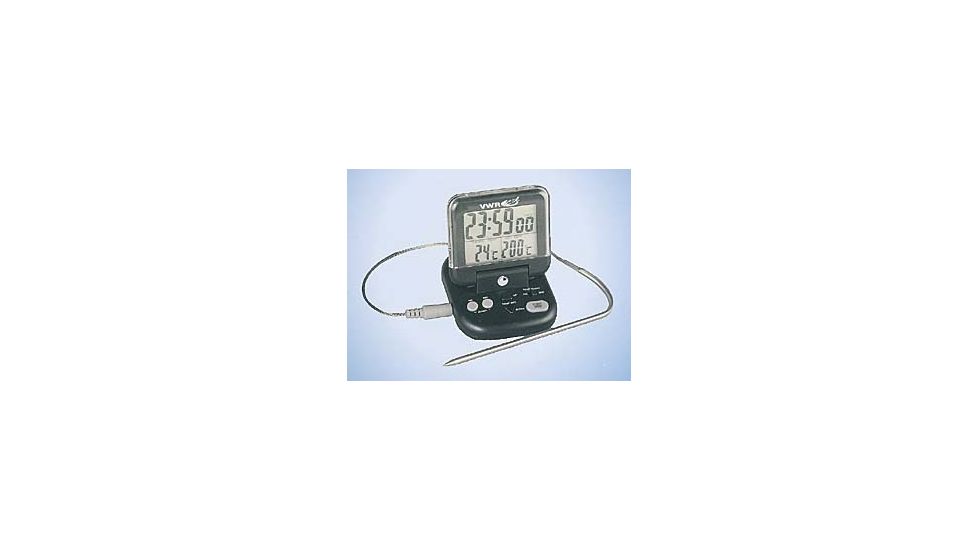 Control Company Alarm Thermometer/Timer 4147 Vwr Thermometer Alarm + Timer