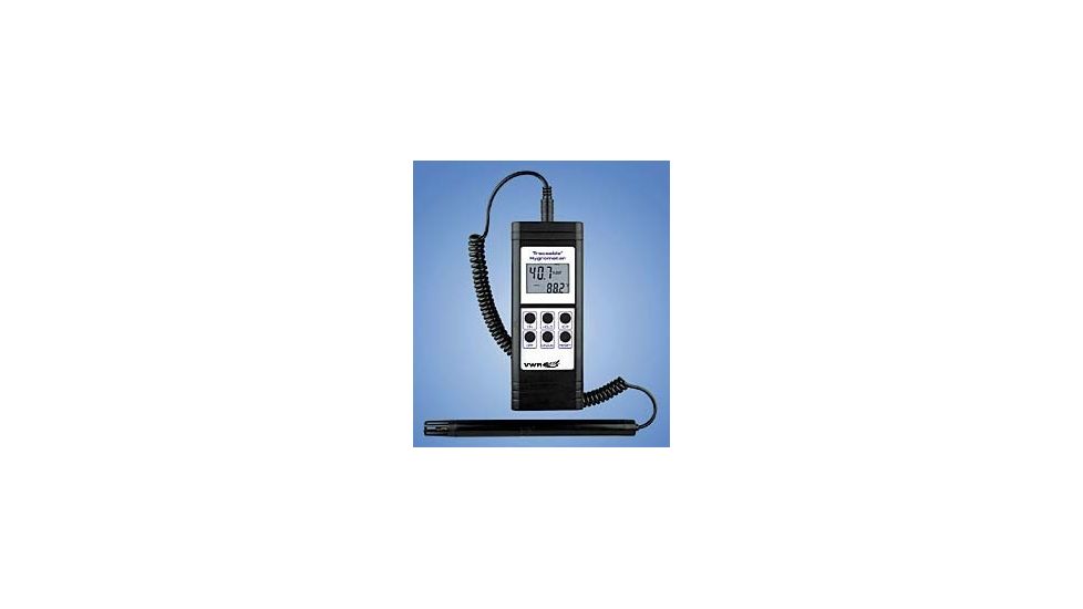 Control Company Hygrometers/Thermometers with Memory and Probe 4385 Hygrometer/Thermometer With Alarm