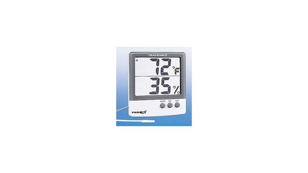 Control Company Jumbo Temperature/Humidity Meter 4184 Vwr THERMO-HUMIDITY Meter