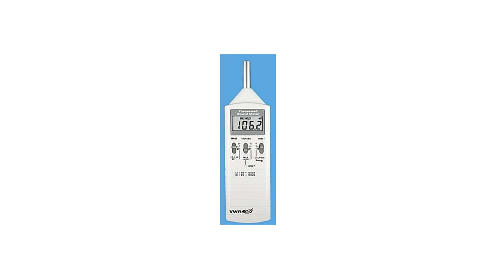 Control Company Vwr Sound Meter Traceable 4335