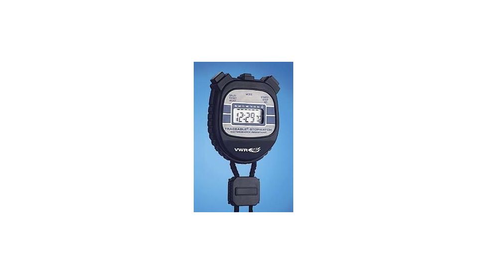 VWR Water-Resistant/Shock-Resistant Stopwatch 1045 Water-Resistant/Shock-Resistant Stopwatch