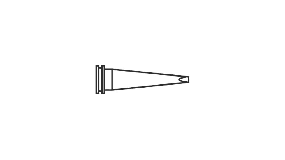 Cooper Tools Tip Chisel 1.2MM WSP80 Silver LTK