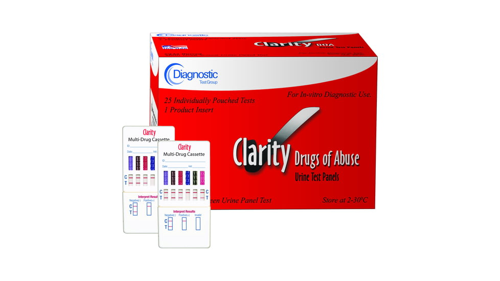 Diagnostic Test Group Urine Alc Cassette Pk25 DTG-UALC, Unit PK
