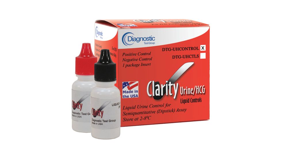Diagnostic Test Group Clarity Cont Urine/hcg 3x15ml DTG-UHCONTROL, Unit EA