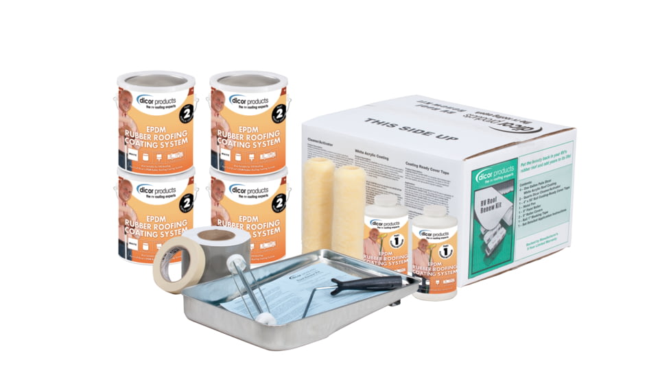 Dicor Rp-Rrk 30 RV Roof Renew Kit, RP-RRK-30