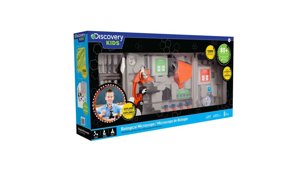 Discovery Kids Biological Microscope with Case 1200x, 44-20101
