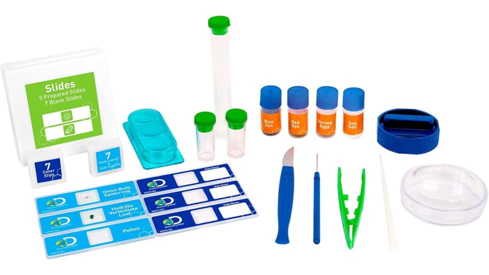 Discovery Kids Microscope Set, 900x, 44-50101-B