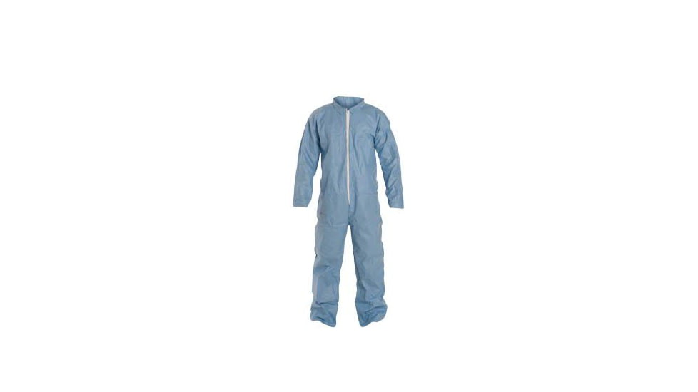 DuPont ProShield 6 SFR Coverall w/Open Wrists and Ankles, White, Large, Case of 25, TM120SBULG00