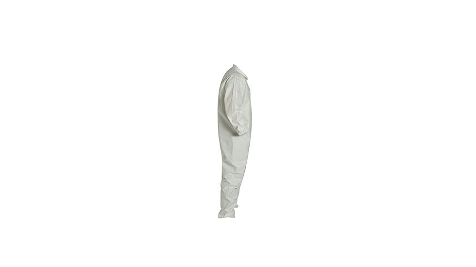 DuPont ProShield 60 Coverall w/Elastic Wrists and Ankles, White, Extra Large, Case of 25, NG125SWHXL00