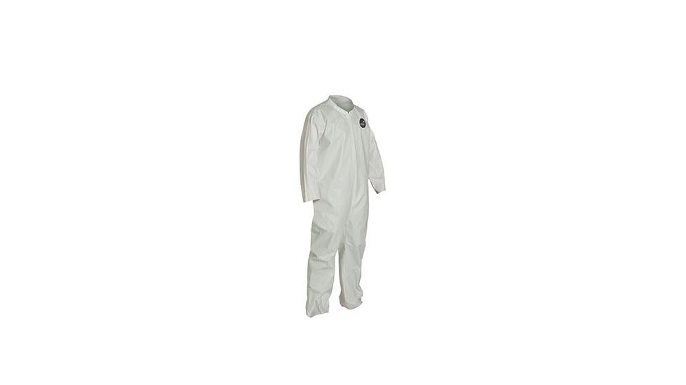 DuPont ProShield 60 Coverall w/Open Wrists and Ankles, White, Large, Case of 25, NG120SWHLG00