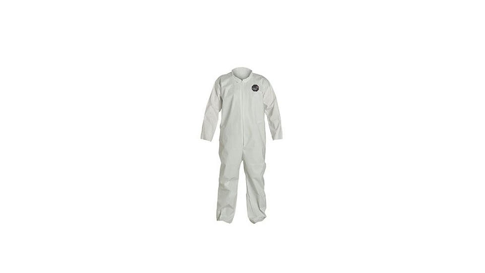DuPont ProShield 60 Coverall w/Open Wrists and Ankles, White, Large, Case of 25, NG120SWHLG00