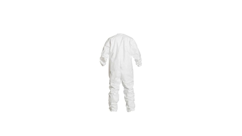 DuPont Tyvek IsoClean Coverall, Clean-Processed and Sterile, White, Med, Case of 25, IC182BWHMDCS