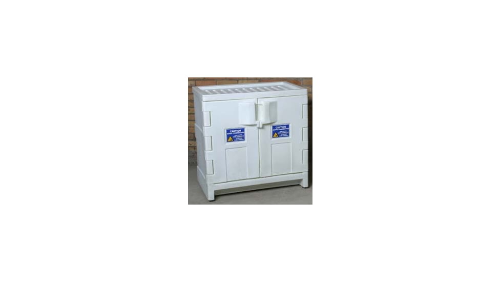 Eagle Manufacturing Acid Cabinet 22GAL White Hdpe CRA-P22W