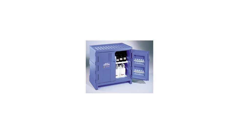 Eagle Manufacturing Poly Acid Cabinet Blue CRA-P22