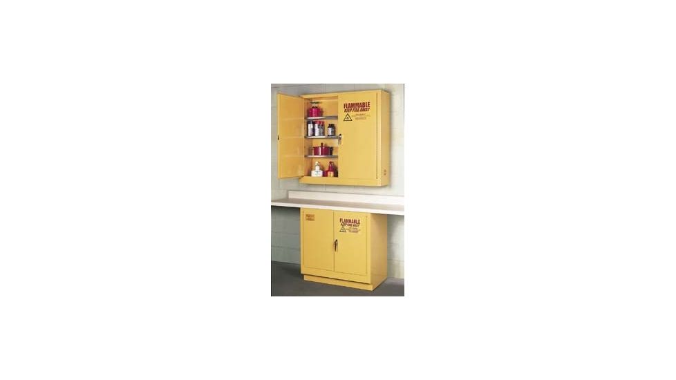 Eagle Manufacturing Wall Mount and Undercounter Safety Storage Cabinets, Eagle Manufacturing 1975 Wall Mount Cabinet, Self-Closing Doors