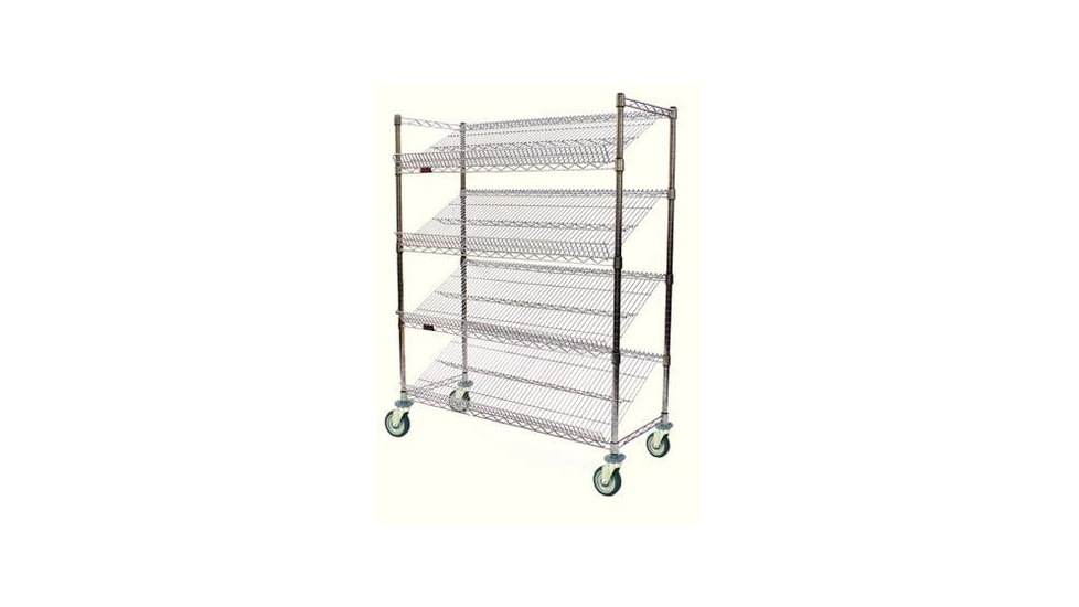 Eagle MHC Merch Cart Zinc 18X60IN 4SHELF M1860Z-4