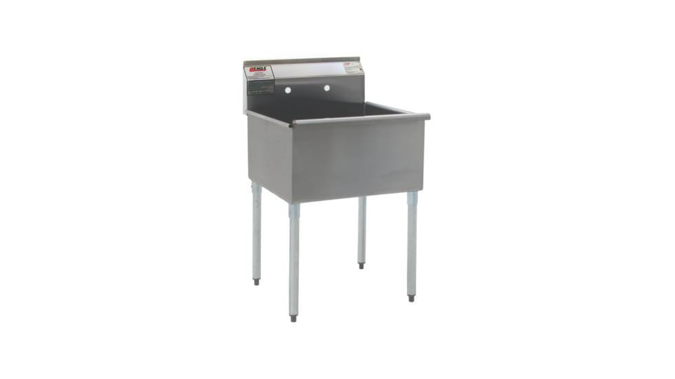 Eagle MHC Sink Utility 1 Bowl 21x24 2124-1-16/4, Unit EA
