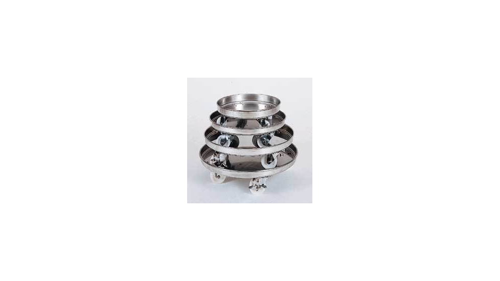 Eagle Stainless Container Dolly Chrome Pl Cas 305MM T304 KM-30