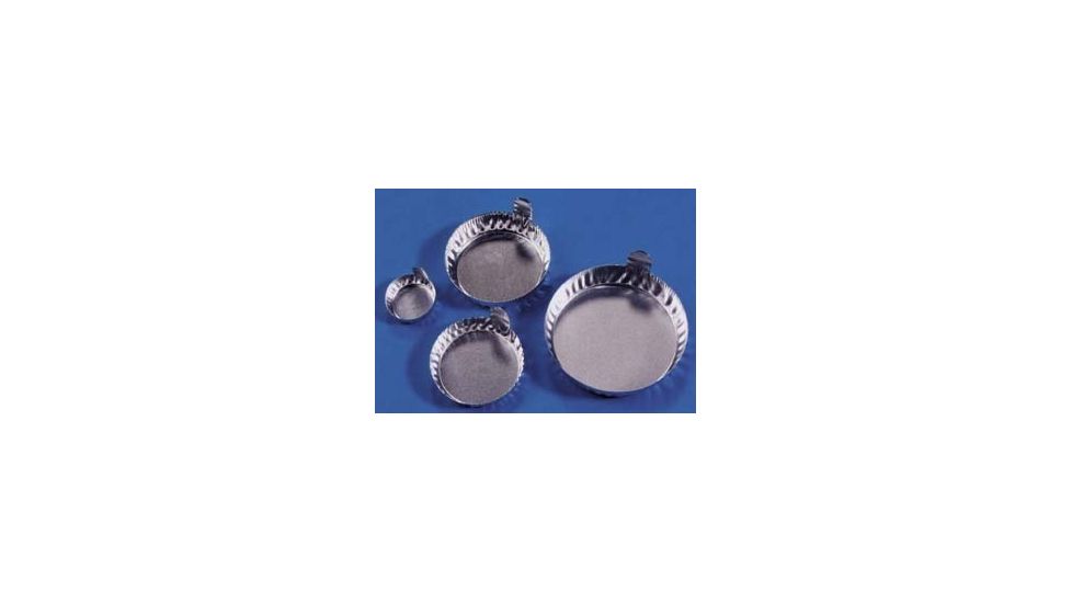 Eagle Thermoplastic Disposable Aluminum Crinkle Dishes with Tabs D43-100