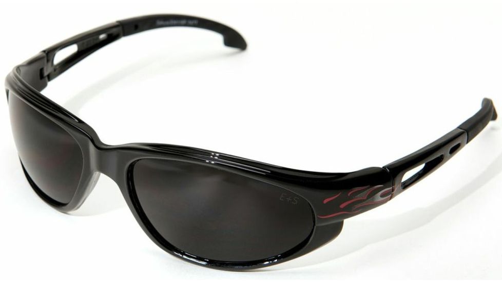 Edge Eyewear Dakura-Black Fire Series / Smoke Lens w/Gasket GSW116F