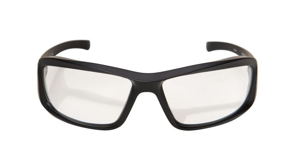 Edge Eyewear Hamel Safety Glasses - Black Frame, Clear Lens XH611