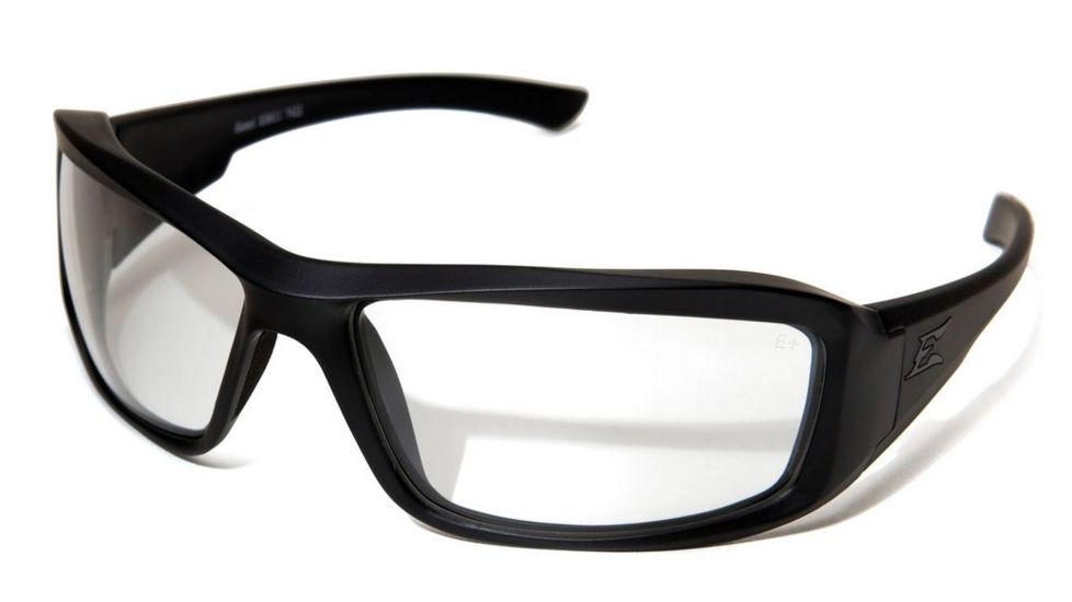 Edge Eyewear Hamel Safety Glasses - Black Frame, Clear Lens XH611