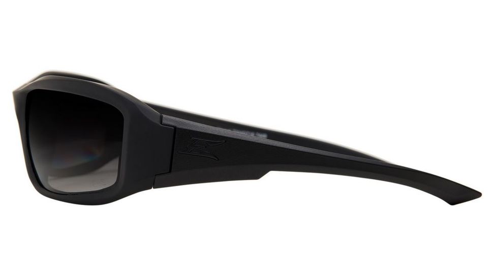 Edge Eyewear Hamel Safety Glasses - Black Frame, Gradient Lens, Polarized TXHG716