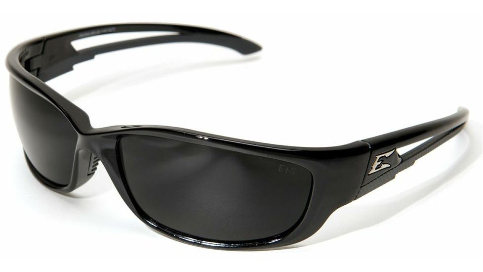 Edge Eyewear Kazbek Islander Fit-Black / Smoke Lens with Gasket GSK-XL116