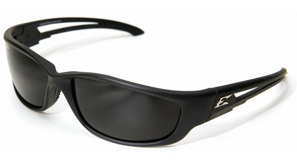 Edge Eyewear Kazbek XL Polarized-Black / Smoke Lens with Gasket GTSK-XL216, EDEMO1