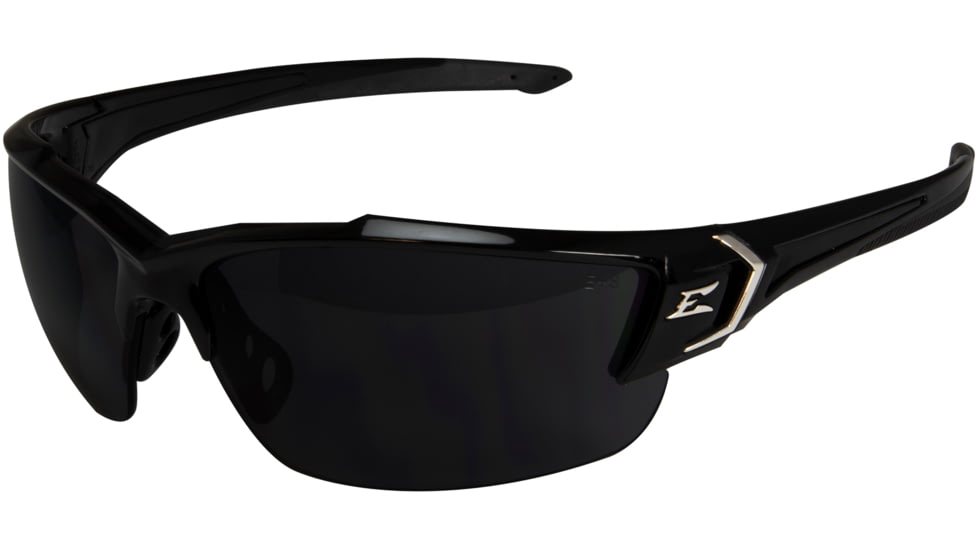 Edge Eyewear Khor G2 Safety Glasses - Black Frame / Smoke Lenses, One Size, SDK116-G2
