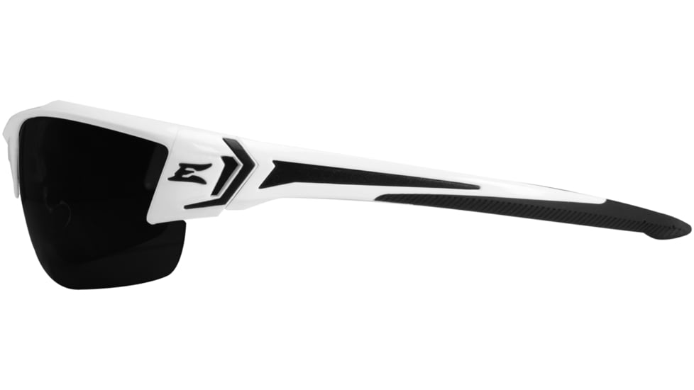 Edge Eyewear Khor G2 Safety Glasses - White Frame / Polarized Smoke Lenses, One Size, TSDK246-G2