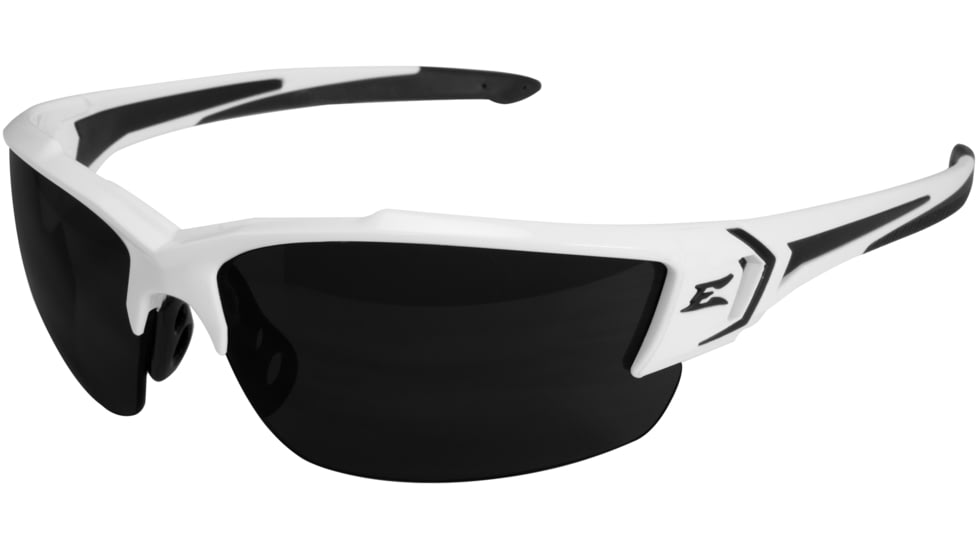 Edge Eyewear Khor G2 Safety Glasses - White Frame / Smoke Lenses, One Size, SDK146-G2