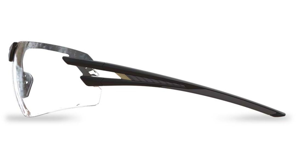 Edge Eyewear Salita - Black Frame / Clear Vapor Shield Lenses, Black Frame, SL111VS