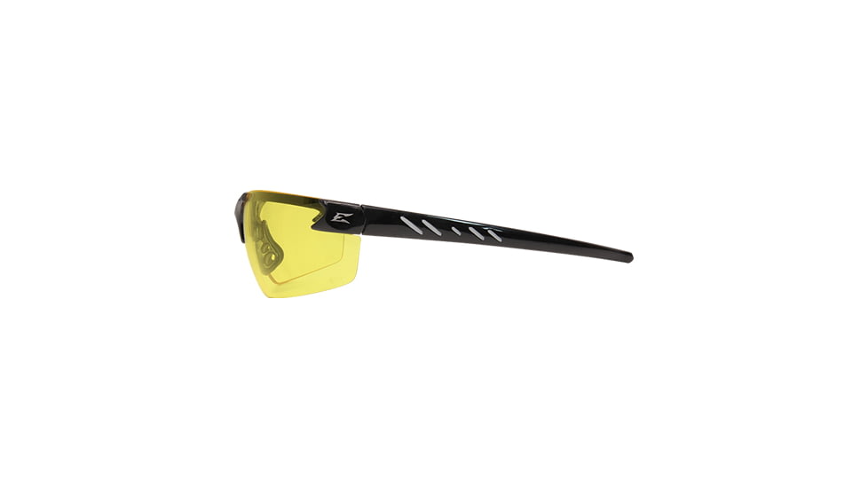 Edge Eyewear Zorge G2 Safety Glasses Black Frame / Yellow Lenses, Universal DZ112-G2
