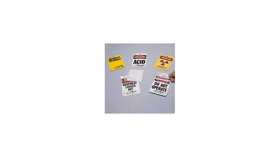 Electromark Tags Caution Blank PK-25 VWR012