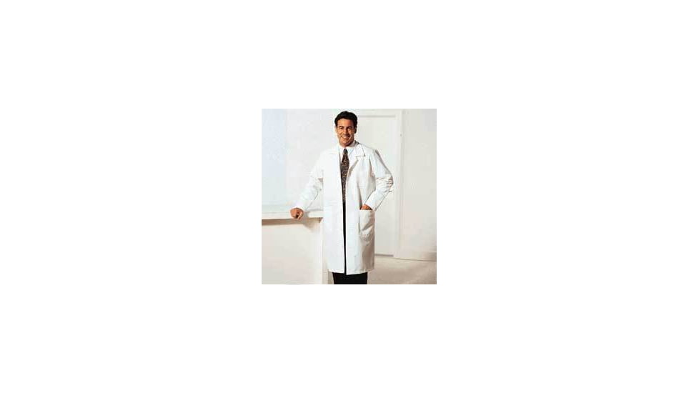 Encompass Labcoat 35INSZ42 POLY-COTTNWHT 47407-W42