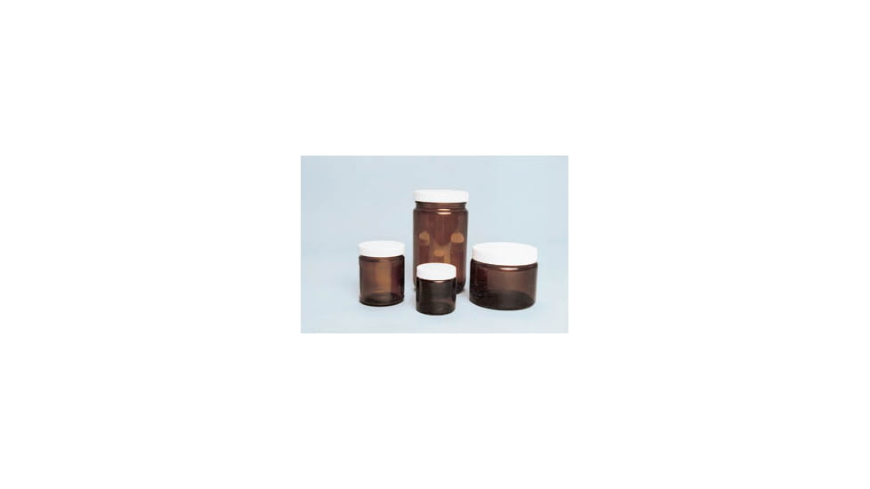 EP Scientific Jar 4OZ Amber L1A 125ML CS24 130-04A