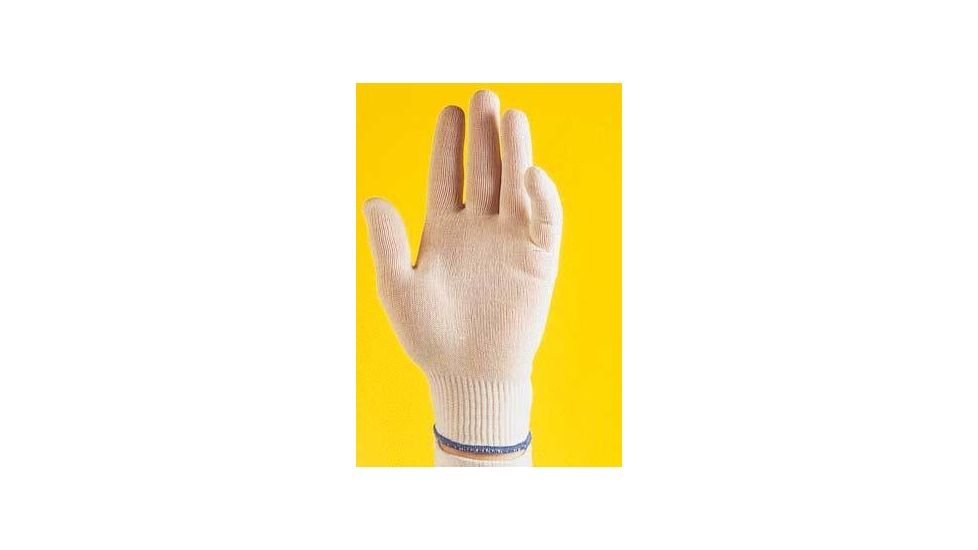 Erie Scientific Glove Liners Wht Knit Lrg PK12 51003-12-001