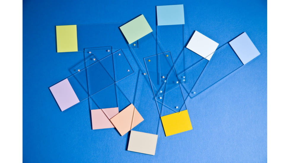 Erie Scientific Slide Colorfrst Pls Lilac PK72 9951L-PLUS, Package