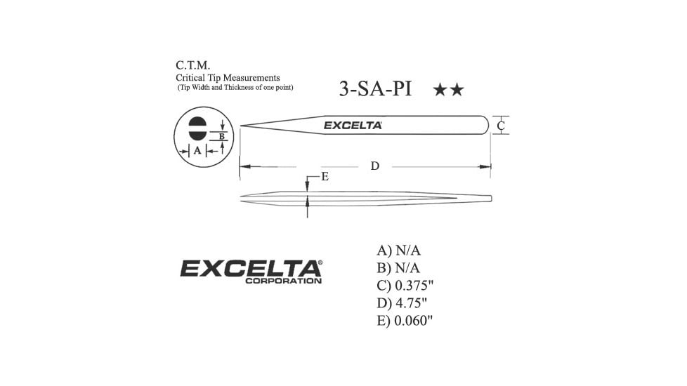 Excelta Precista It Antimag Tw 3-SA-PI
