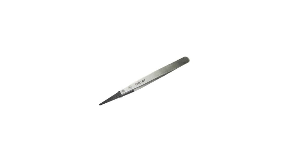 Excelta Tweezers 5'' Carbofib Tips 159A-RT