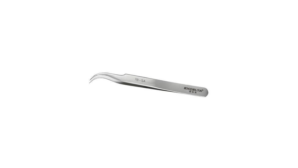 Excelta Tweezers Curvd 45DG Ss 114.3MM 7B-SA