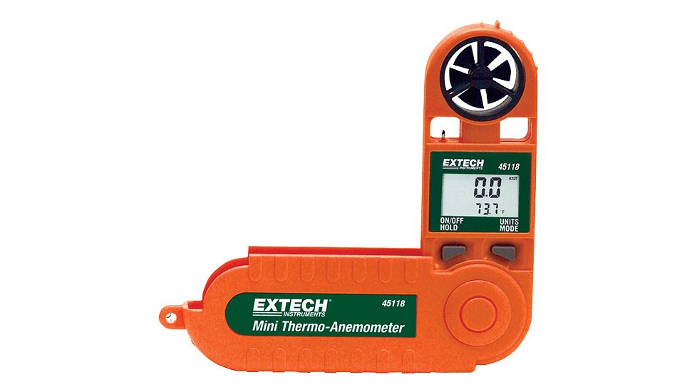 Extech Instruments Meter THERM-ANEMOMETER Mini, 45118