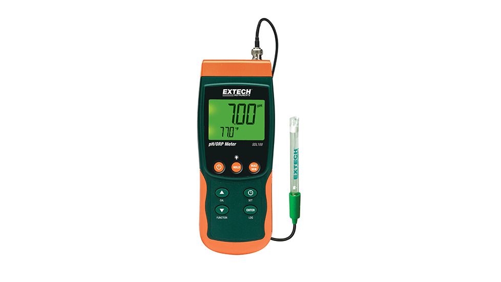 Extech Instruments Ph/Orp Meter Sd Logger, SDL100