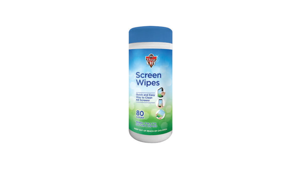 Falcon Dust Off Monitor Wipes 80 Count, DSCT