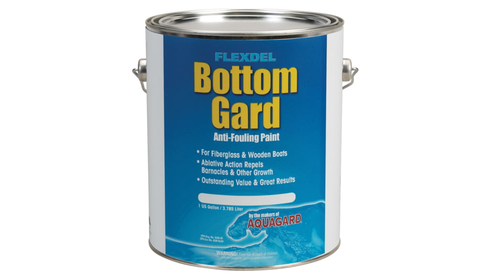 Flexdel Aquagard Bottom Gard Antifouling Paint, Blue, Gallon, 60103