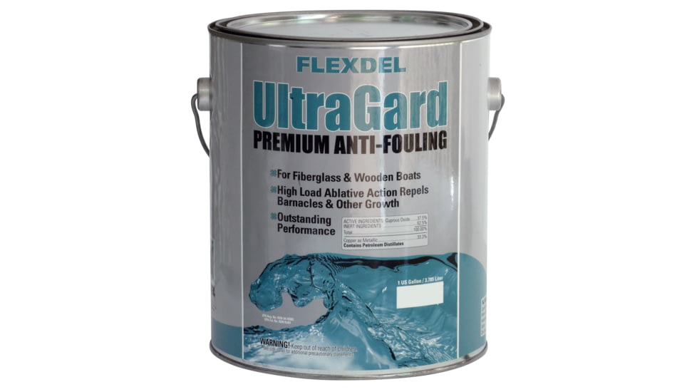 Flexdel Ultragard Premium Antifouling Paint, Black, Gallon, 65101