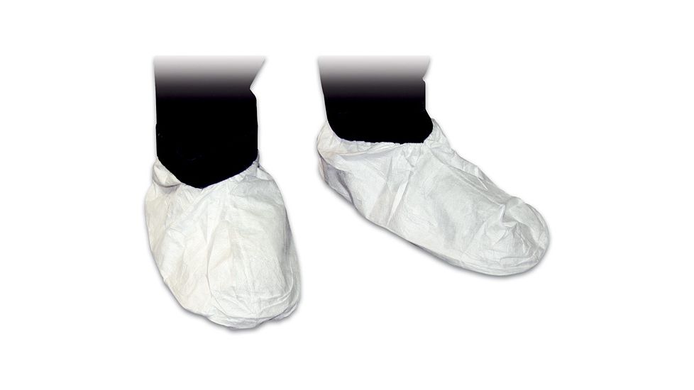 Forensics Source Shoe Covers, Medium Vinyl, Pack of 5 3-5429-5